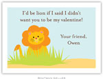 Boatman Geller Stationery - Lion Valentine's Day Cards